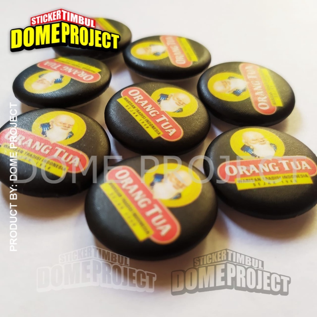 ORANGTUA PIN PENITI 25MM BUTTON PIN AKSESORIES ROMPI AKSESORIES TAS