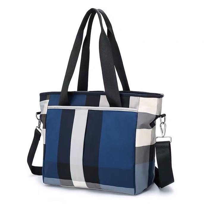 Tas Murah Tas Wanita Import Travel Totebag Chibao Cb3908 3908 Burberry Salur - Dark Blue