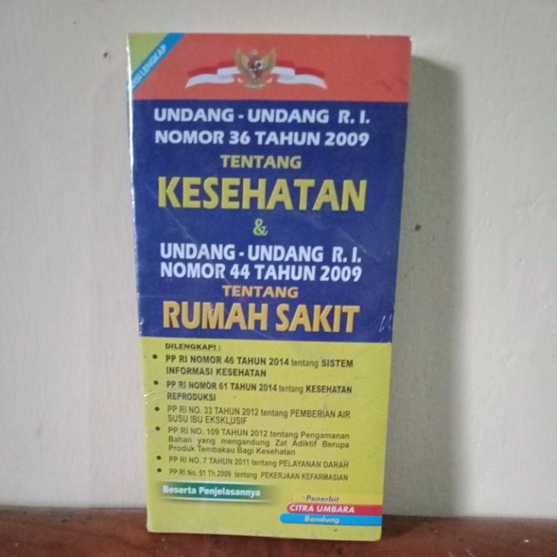 

Undang-Undang RI no.36 thn 2009 tentang KESEHATAN