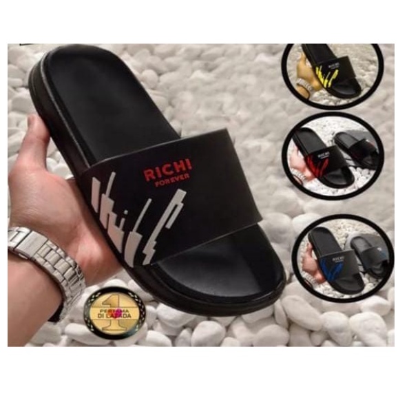 SANDAL SLIDE PRIA WANITA TERBARU RICHI FOREVER