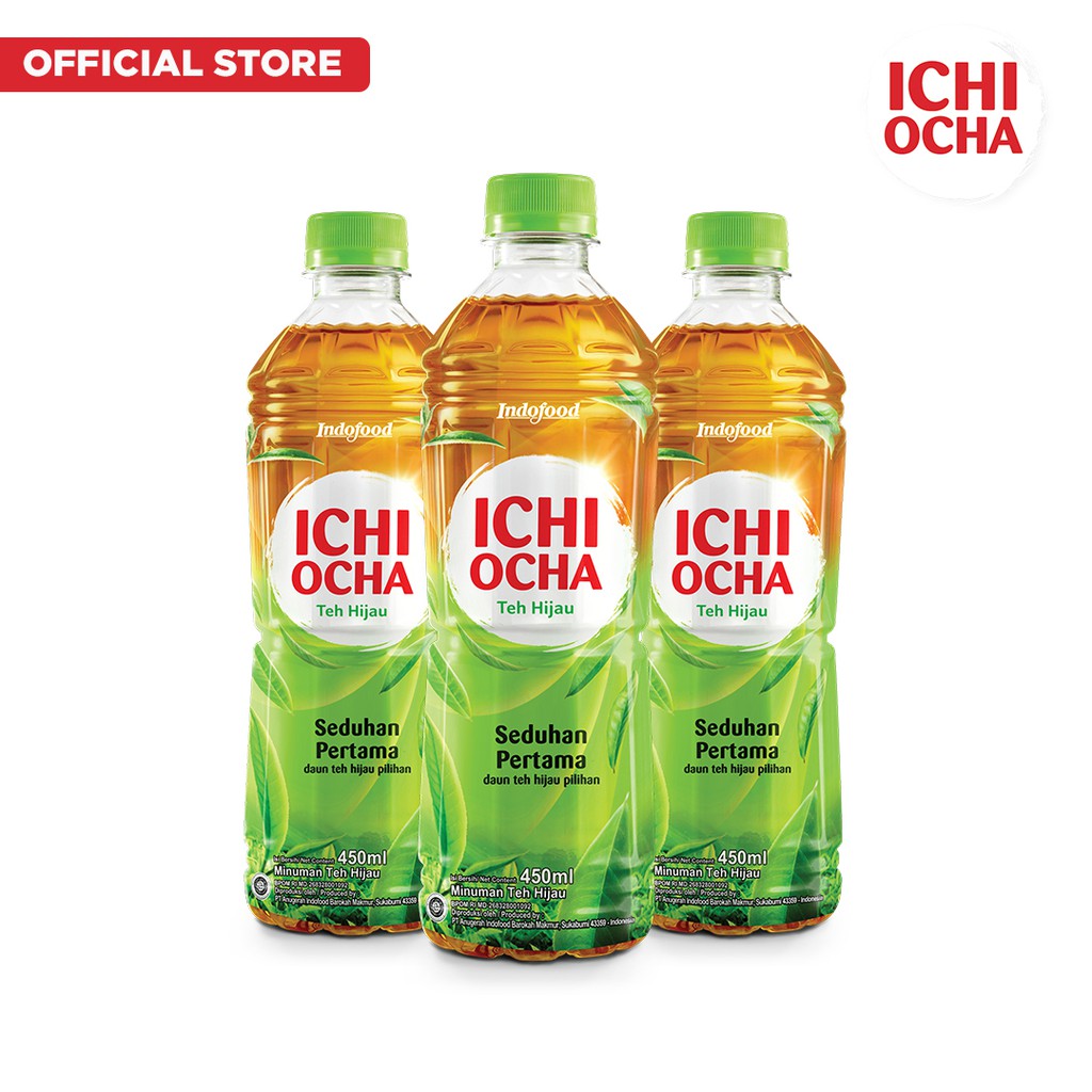 

ICHI OCHA Green Tea 450ml x 3 Pcs