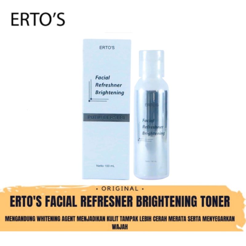 ERTO'S TONER/ FACIAL REFRESHER BRIGHTENING TONER