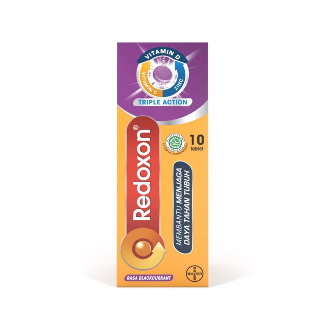 REDOXON BLACKCURRANT TRIPLE ACTION VITAMIN C 1000MG