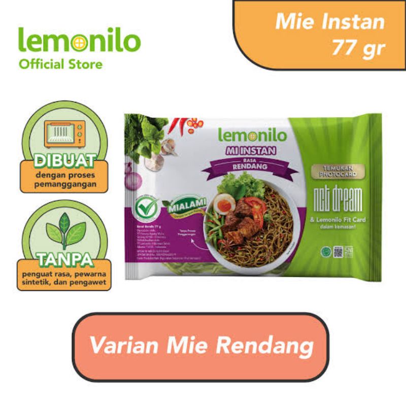 Lemonilo Mi Instan Rendang 77g