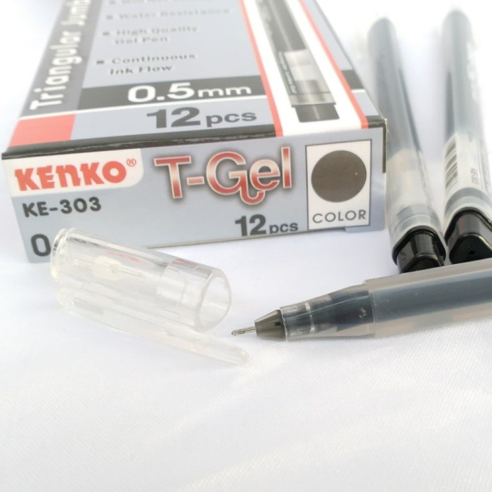 

Promo Pulpen Kenko T-Gel Ke-303 Triangular Jumbo Gel ( Per Lusin ) Terbatas