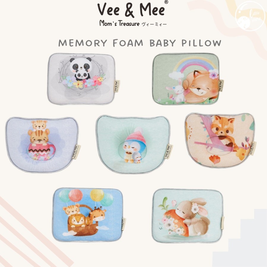 VEE &amp; MEE MEMORY FOAM BABY PILLOW / BANTAL BAYI