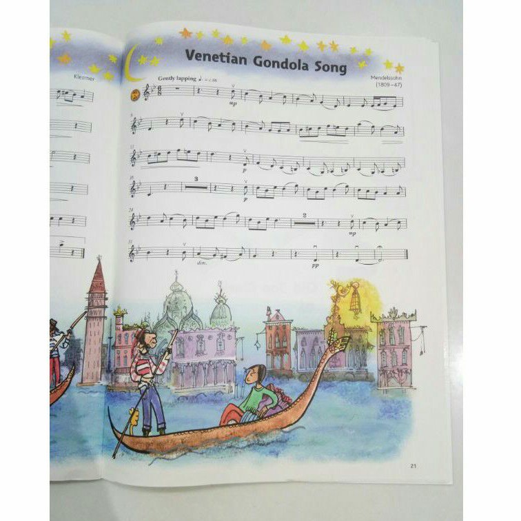 Violin Star 3 Buku biola dilengkapi dengan CD pengiring Violin Book