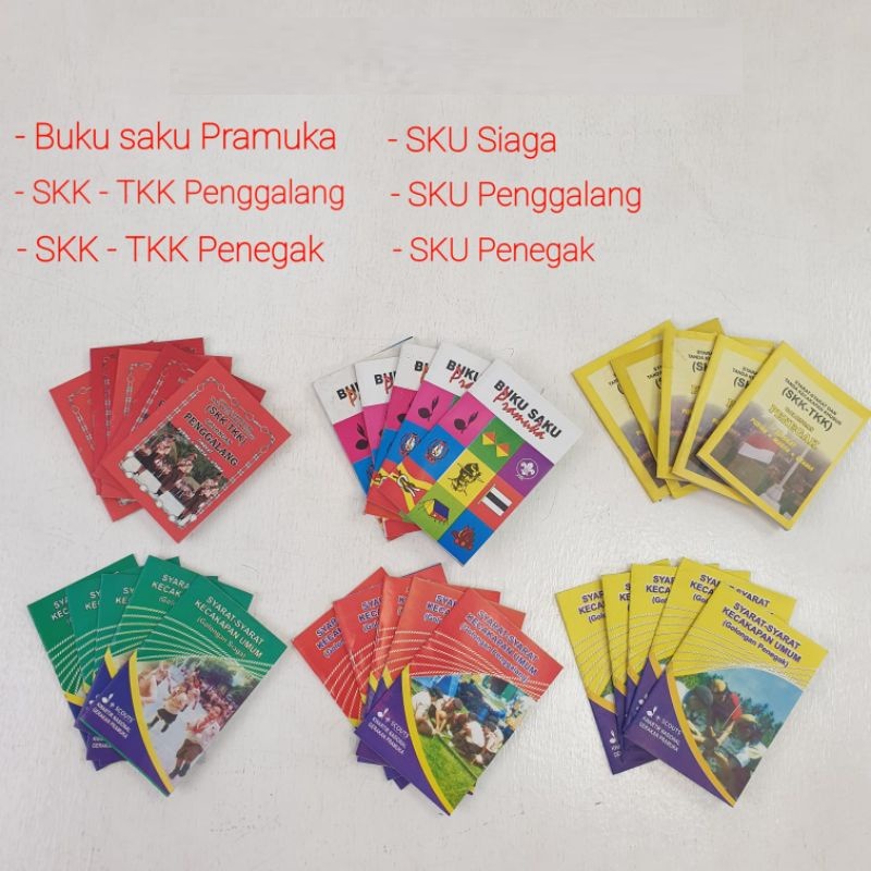 

BUKU SAKU, SKU, SKK (SIAGA,PENGGALANG,PENEGAK)