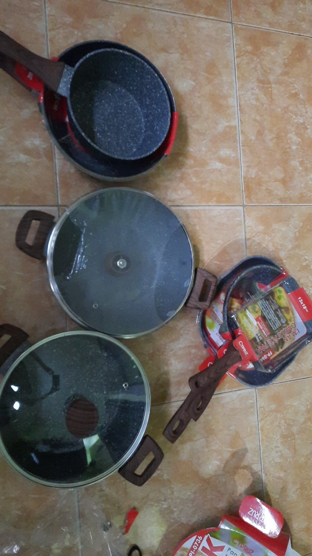 Cypruz - Paket Super Lengkap Panci Set Cookware Kuali Alat Masak