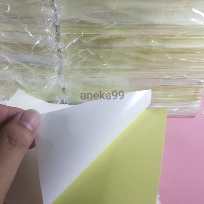 

Kertas stiker HVS A6 / Sticker HVS A6 / Kertas stiker