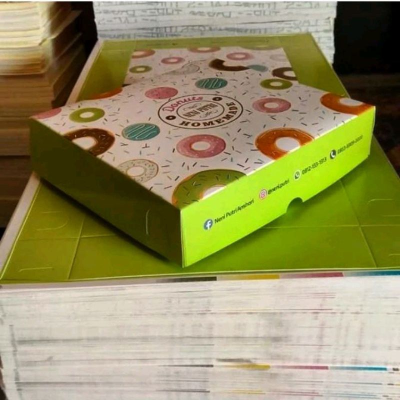 

Dus Donat isi 6 | Box Donat | Kotak Donat | Kemasan Donat | Dus Donat Mini