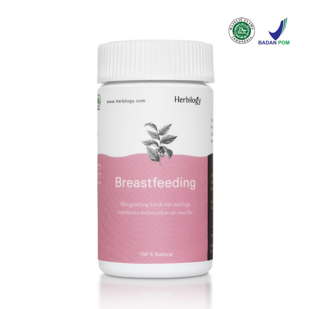 Herbilogy, Breastfeeding Capsule for Breastmilk Booster, ASI BOOSTER