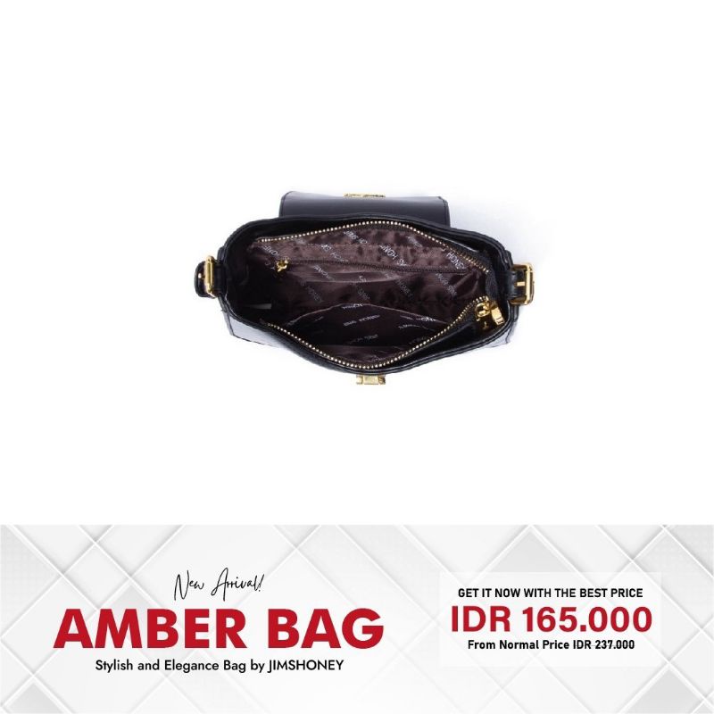 AMBER ❤️ GRATIS BOX ❤️ TAS JIMSHONEY JIMS HONEY SLING SHOULDER BAG