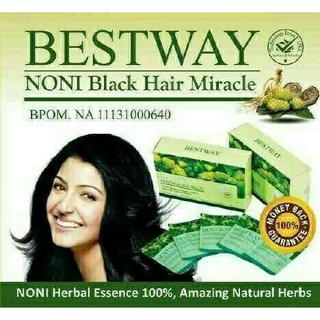 Bestway Noni Hair Dye Black Hair Magic 20 s Shampoo  Noni 