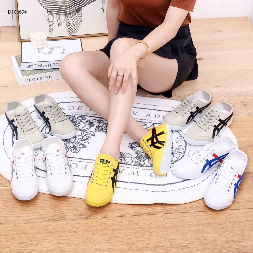 Fashion Canvas Lady Sneakers  D10869