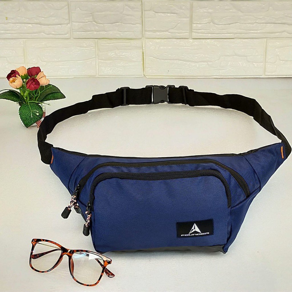 TAS PINGGANG SLEMPANG WAISTBAG parasut PRIA/WANITA AL-010