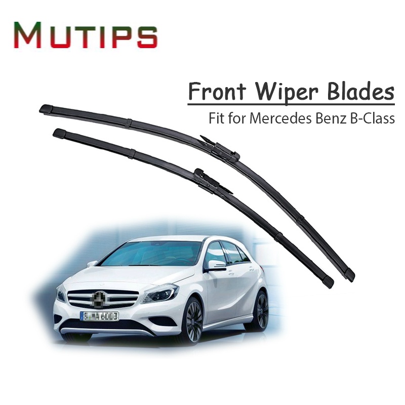 1 Set Karet Wiper Depan Mobil Untuk Mercedes Benz B Class W246 W245 AMG