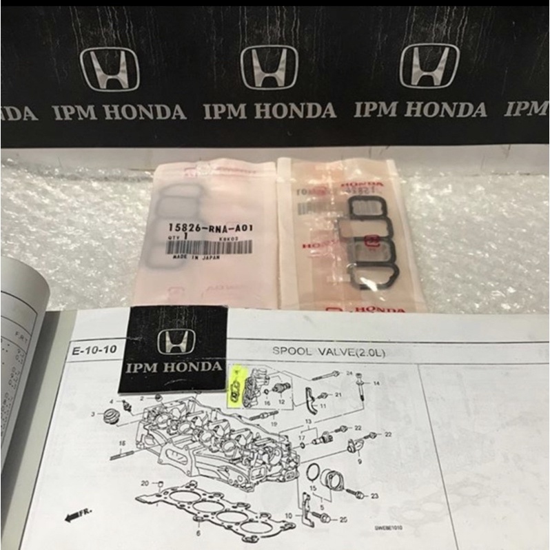 15826 RNA Seal Sil Filter oring Saringan Spool Valve Vtec Honda Civic FD1 1800cc 2006-2011 CRV GEN 3 RE1 2000cc 2007-2012 HRV 1800cc 1.8 2015-2021 Original / No Brand