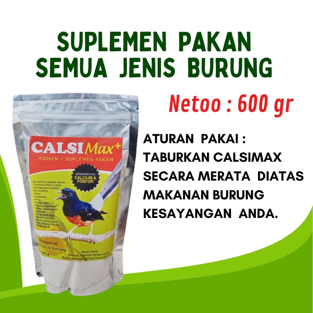 ASINAN burung kenari Menguatkan tulang dan otot, vitamin pakan burung Panca Warna agar cepat bertelu