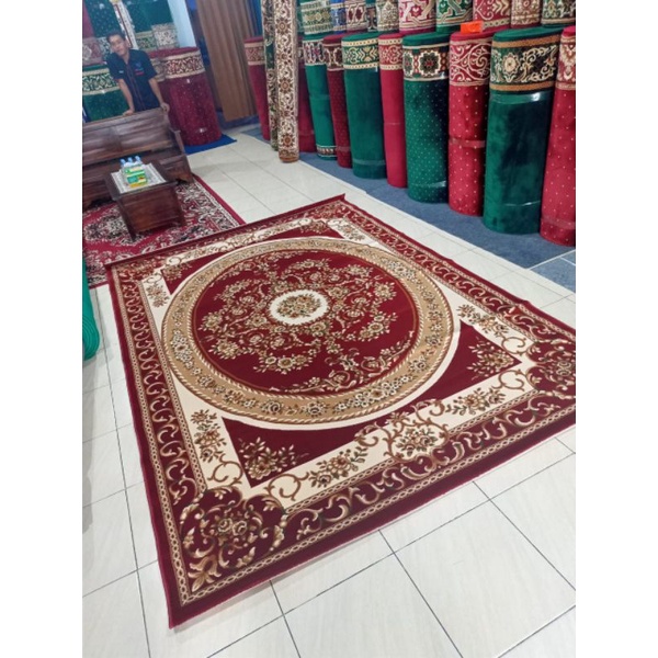 Karpet permadani tebal uk 210x310 val