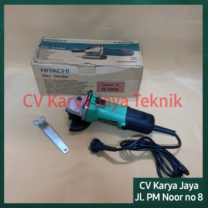 Gerinda Hitachi G 10SS / Mesin Grinda Tangan 4" inc / Angle Grinder