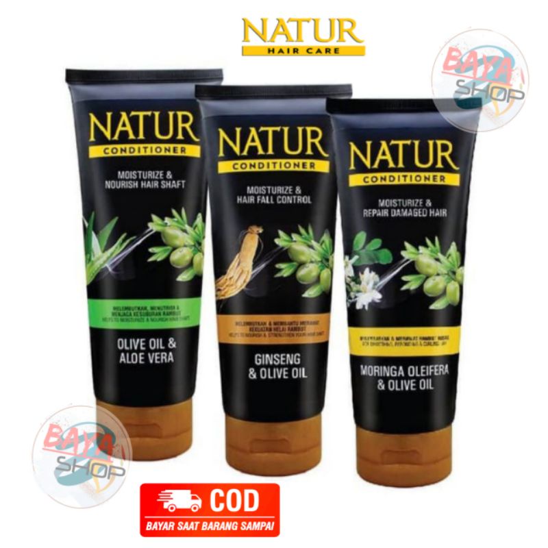 ❤️BAYA❤️NATUR Conditioner Aloe Vera/ Ginseng/ Moringa 165ml