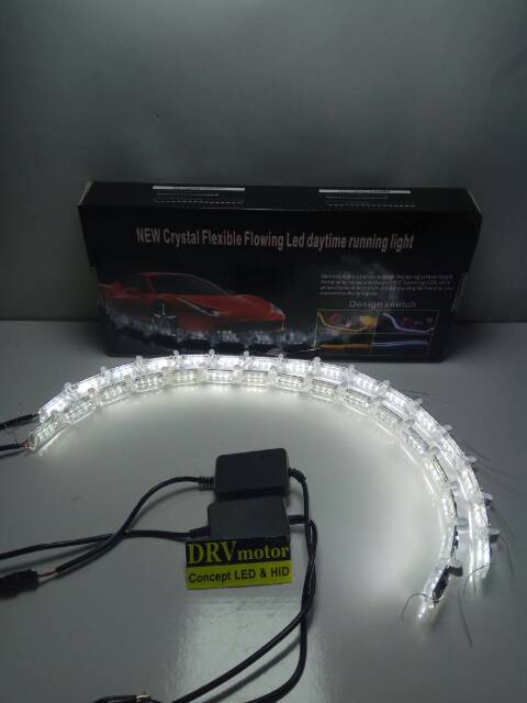 DRL CRYSTAL RUNNING A7 MODEL PATAH PATAH