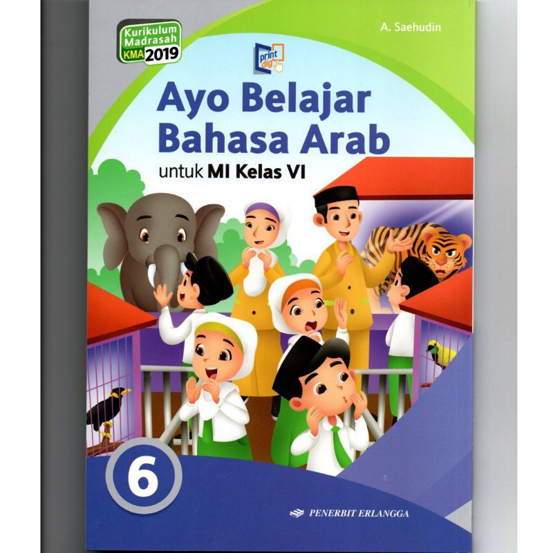 PROMO Buku Ayo Belajar Bahasa Arab Kelas 6 Revisi Erlangga
