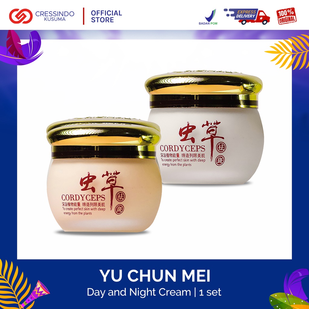 YU CHUN MEI Cordyceps Lightening Day &amp; Night Cream Set