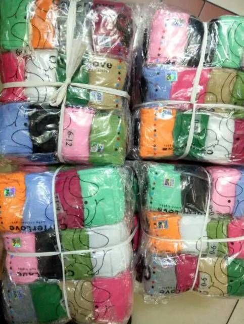 Legging Baby bayi Cotton Rich Polos Kaki Tertutup