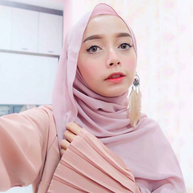 jilbab pashmina sifon premium murah | Shopee Indonesia
