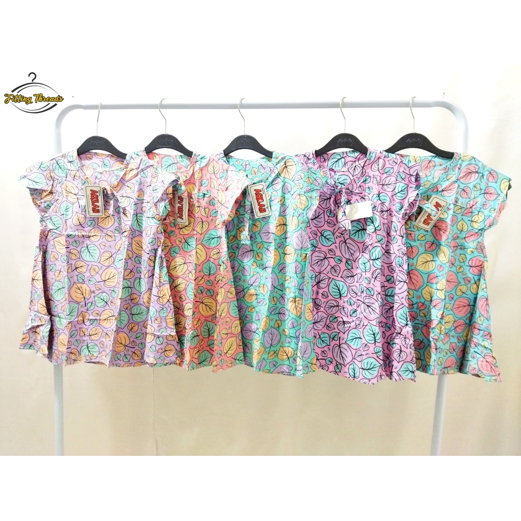 Dress Klok Anak Bayi Perempuan/ Dres Balita Cewek Motif 1 2 Tahun