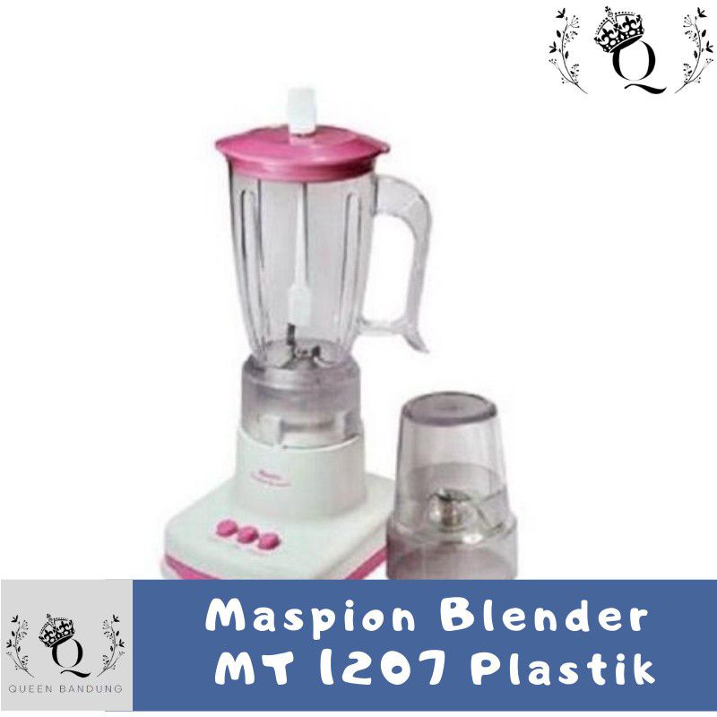 Maspion Blender MT 1207 2IN1 Plastik