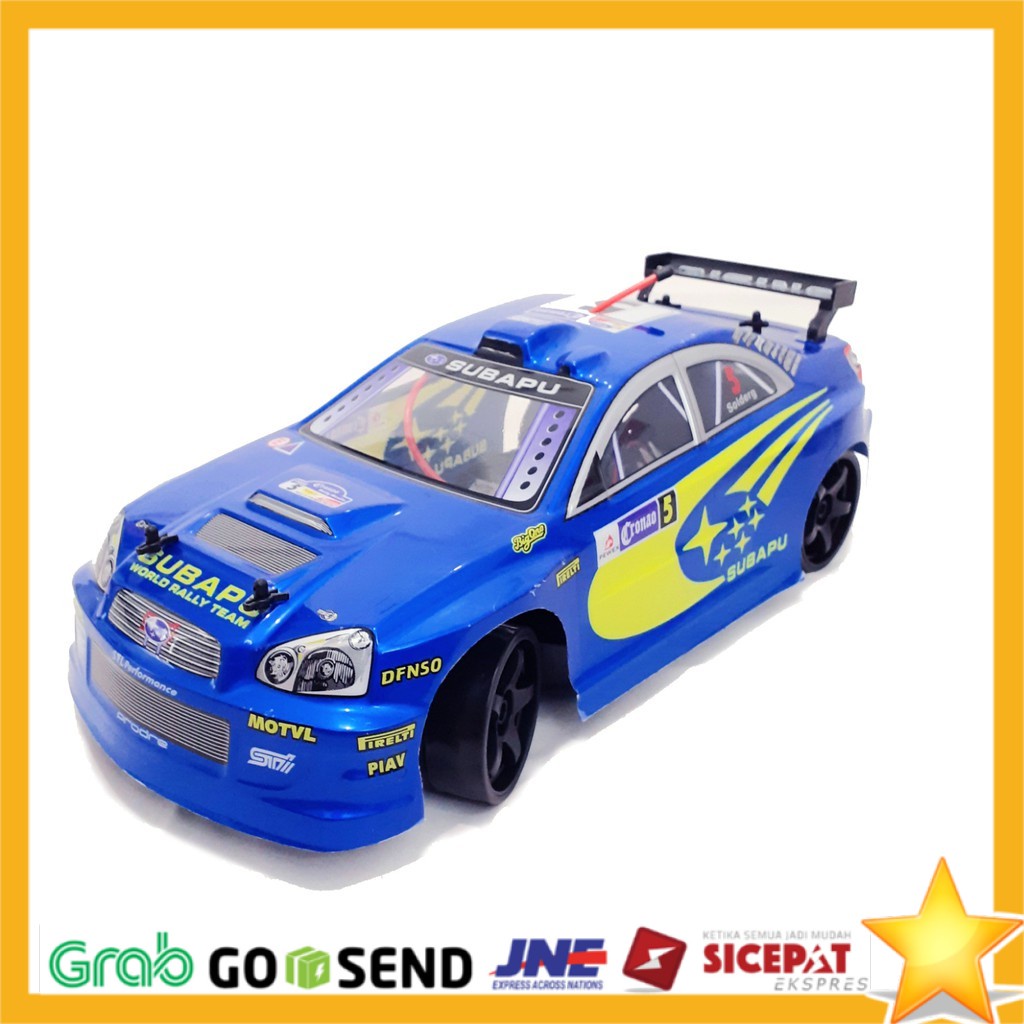 Sanzuan rep Subaru WRX STi VmaxTurbo Skala 1:10 Mobil RC Drift