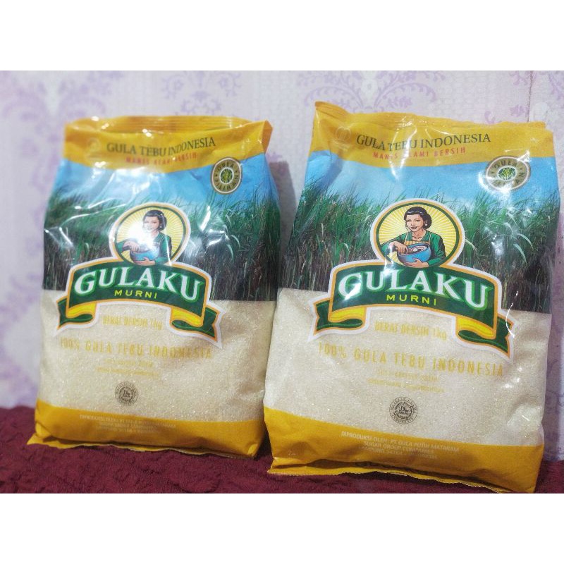 

Gula pasir Gulaku 1 kg