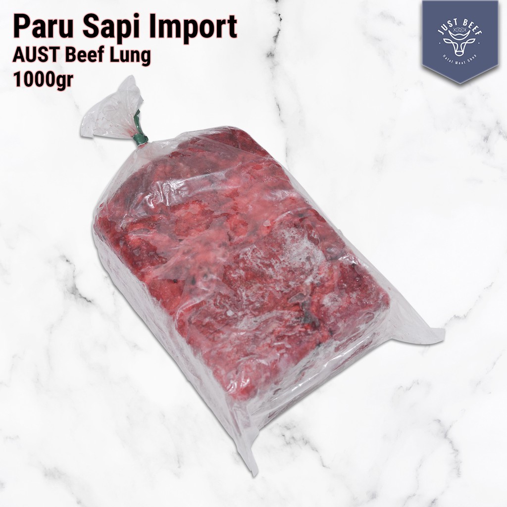 

Paru Sapi Import - Aust Beef Lung 1 Kg