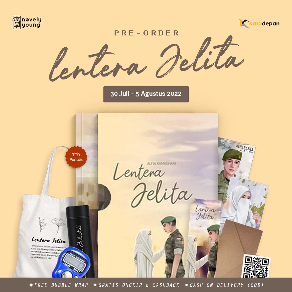 Novel Lentera Jelita karya Alfia Ramadhani