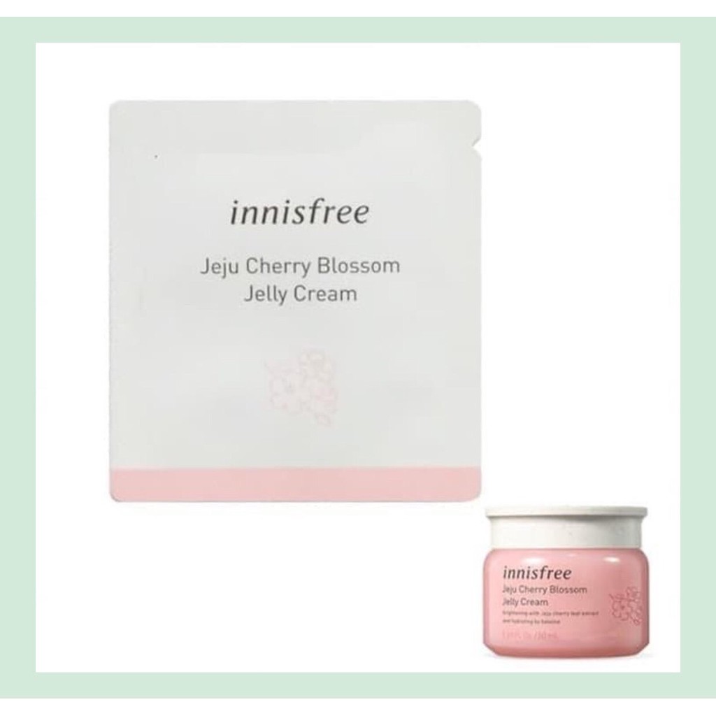 INNISFREE - JEJU CHERRY BLOSSOM TONE UP CREAM 1ML (SAMPLE SACHET)
