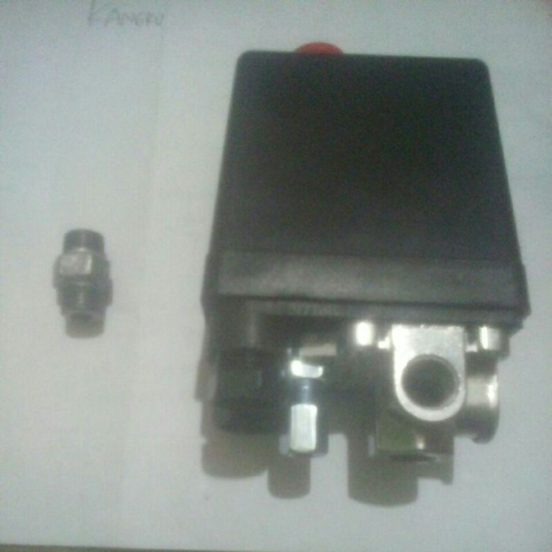 nepel drat 1/4 dan otomatis kompresor paket