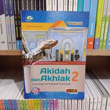 New Buku MTs Akidah dan Akhlak Kelas 8 Aqila