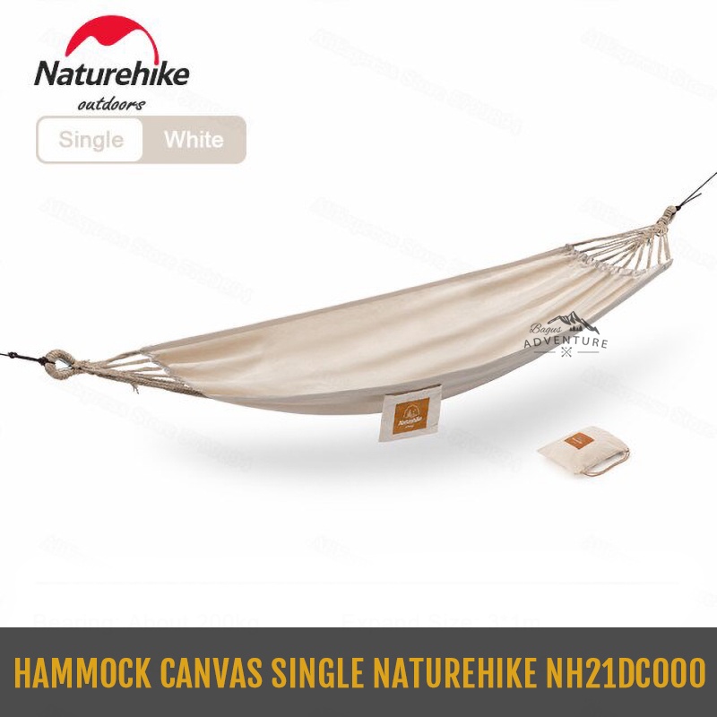 HAMMOCK SINGLE CANVAS NATUREHIKE NH21DC000