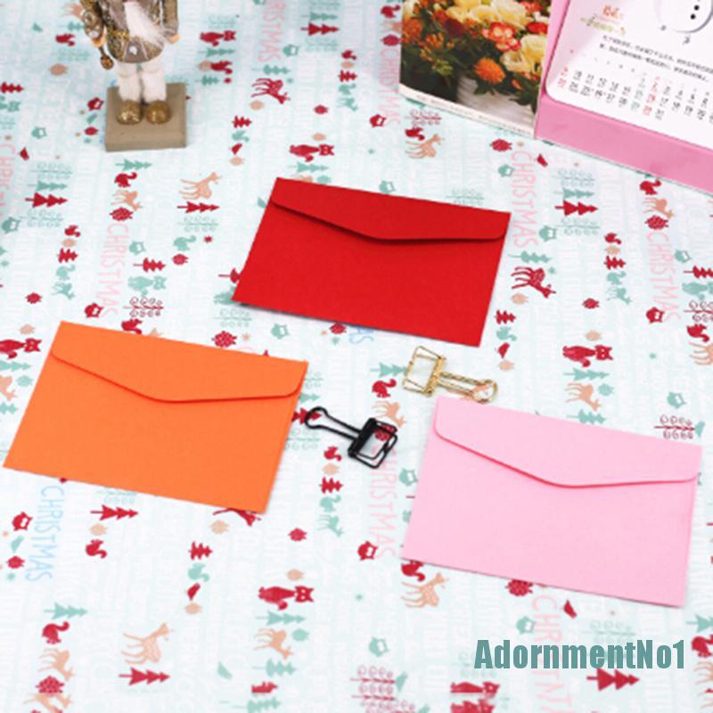 [AdornmentNo1]10pcs Candy colors postcard wedding invitation envelope small paper envelopes