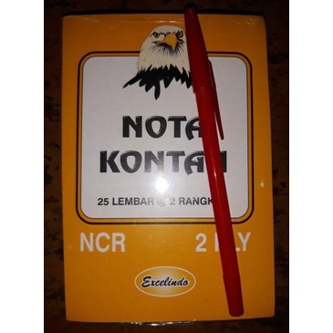 

Buku Nota Kontan Kecil 2 Ply NCR / nota kontan 2 rangkap kecil