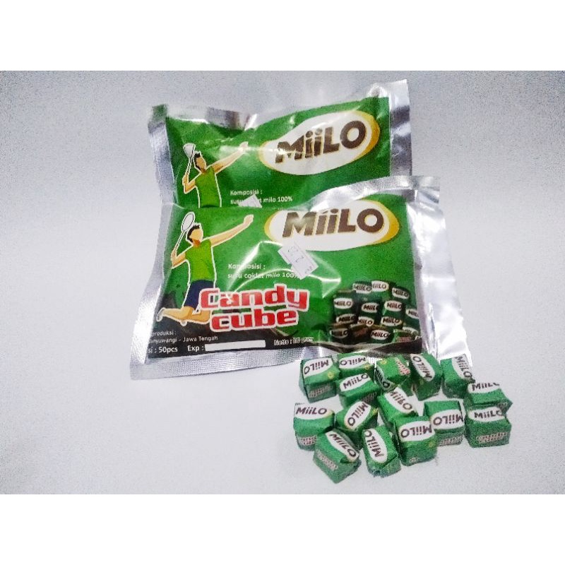 

(Ready) Permen Miilo/Milo Candy Cube Lokal Isi 50 Pcs Kemasan Murah