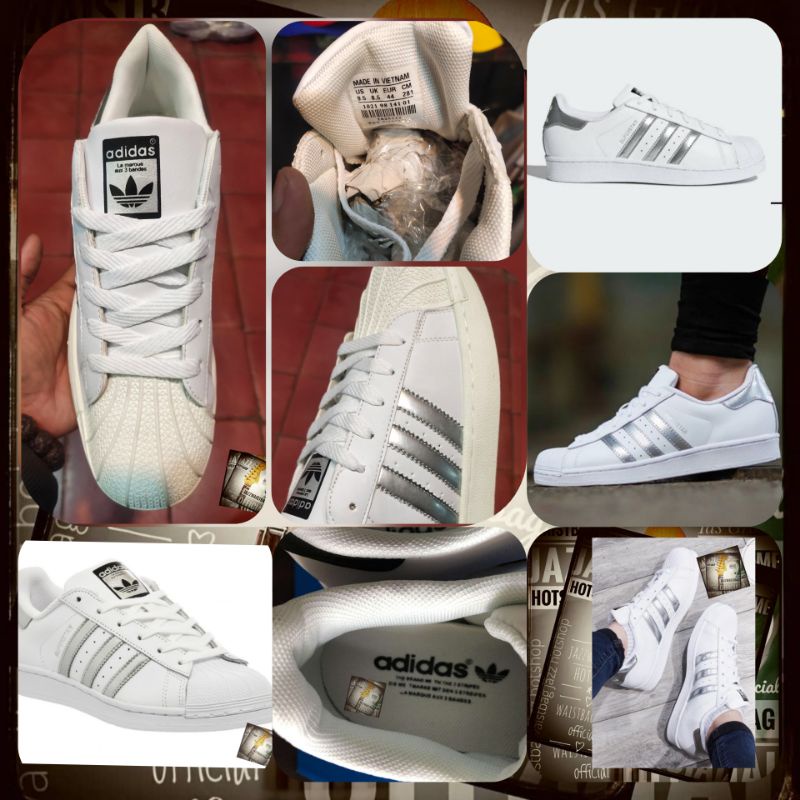 Adidas Originals import SUPERSTAR FU9308-50W(Vietnam)