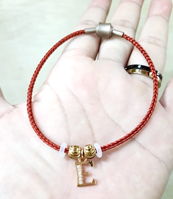 Gelang Tali Kawat Anti Air Waterproof Untuk Charm Liontin Mainan gelang atau Emas Hongkong 2.5mili