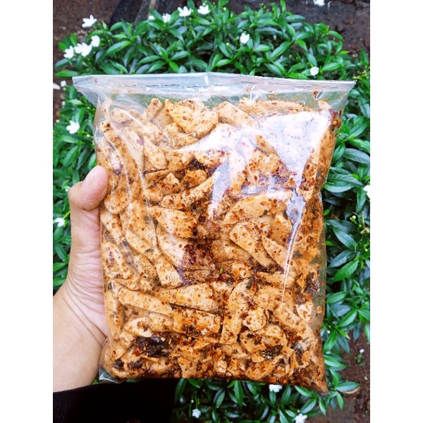 Jual Murah Basreng Stik 250gr Pedas Original By Cemilan Umma Shopee