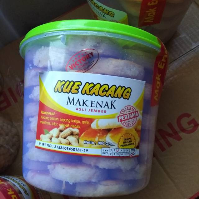 

Kue kacang mak enak ngeprul