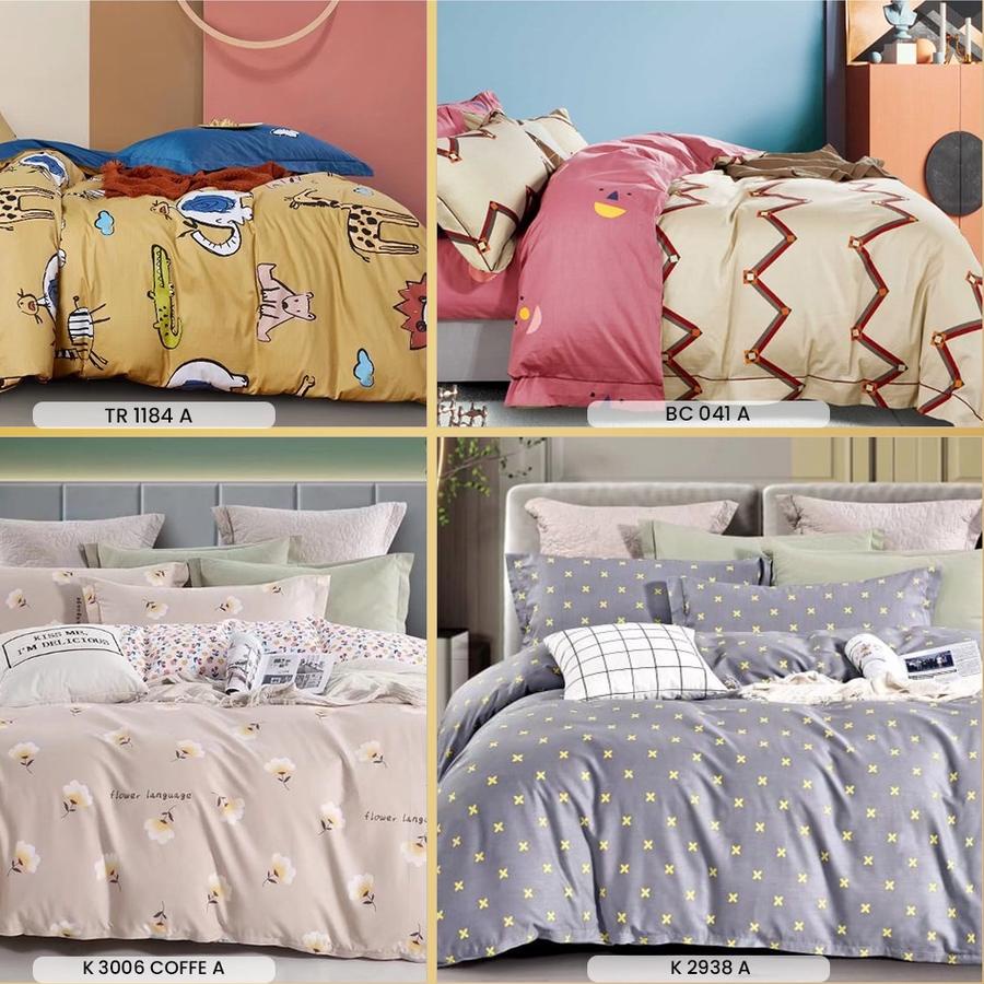 KAIN SPREI KATUN JEPANG MOTIF TERBARU LEBAR 250CM METERAN 100% ORIGINAL