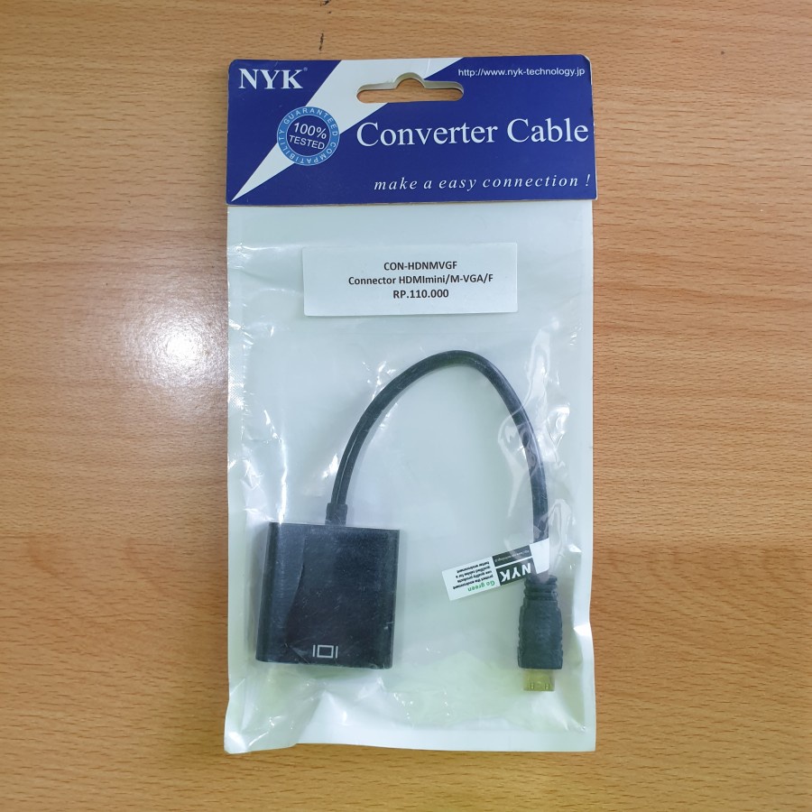 Cable Converter Mini Hdmi to Vga Konektor kabel Adapter